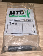MTD 137653 Spring OEM NOS - £11.68 GBP