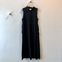 S - Y-3 Yohji Yamamoto Adidas Black High Neck Sleeveless Maxi Dress 0313AH - $160.00