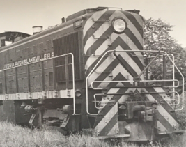 Livonia Avon &amp; Lakeville Railroad LAL #20 RS-1 Alco Locomotive Train Photo 1973 - £7.47 GBP