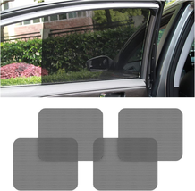 Car Side Window Sunshade, 4 PCS Static Cling Films Stickers Sun Shade UV Rays Pr - £11.81 GBP