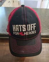 Home Run Derby 2018 Mlb ALL-STAR Fanfest Hats Off For Heroes Baseball Cap Pink - $10.94