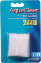 [Pack of 3] AquaClear Filter Insert Nylon Media Bag 110 gallon - 2 count - £26.21 GBP