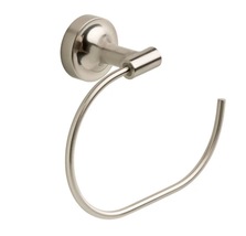 Franklin Brass VOI46-SN Voisin 6-15/16&quot; Wall Mounted Towel Ring - Brushe... - £9.35 GBP