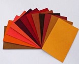  Ultrasuede® ST (Soft) Assorted 6 Piece Fall Autumn Theme 3&quot;x5&quot; pieces (... - £3.90 GBP