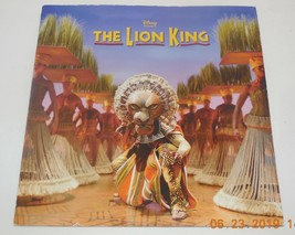 The Lion King Broadway Musical Souvenir Program rare VHTF Disney 2013 Ed... - £34.00 GBP