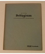 Deltagram 1958 Yearbook Hardcover Rockwell Tool Manufacturing - £14.67 GBP