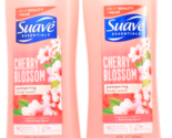 2 Suave Essentials Cherry Blossom Pampering Body wash 15 Oz - £15.74 GBP