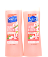 2 Suave Essentials Cherry Blossom Pampering Body wash 15 Oz - £15.72 GBP