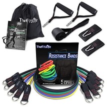 TheFitLife Exercise Resistance Bands with Handles - 5 Fitness Workout Ba... - $74.04