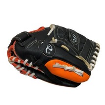Rawlings Orange Black PL105NO 10.5” Player Series RHT Youth Baseball Glove - £20.66 GBP