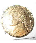 2000 - D - Jefferson nickel - Gold Toning - $131.09 MXN
