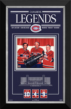 Lafleur, Richard &amp; Beliveau Autographed 8x10 Ltd Ed 4/10 - Montreal Canadiens - £459.62 GBP