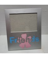 Freinds 4&quot;x6&quot; Metal Picture Frame Silver - $3.95