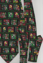 Looney Tunes Classic Tie Collection Christmas  ~ 100% Silk ~ Taz, Tweety... - $8.90