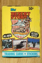 Vintage Topps Military Trading Cards Desert Storm Victory Series 36 Pack Box - £23.15 GBP