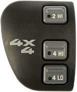 Four Wheel Drive Selector Switch w/ 3 buttons for Transfer Case Dorman 9... - $87.64