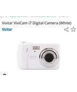 New Vivitar ViviCam 7122 7.1 MP Digital Camera -White - $398.70 MXN