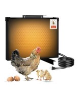 Chicken Coop Heater, Safe Radiant Space Heat (Improve Egg Hatch And Surv... - £17.02 GBP