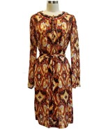 Tory Burch Multicolor Embroidered Silk Caftan Short Casual Dress Size: 8... - £77.84 GBP