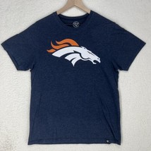 Denver Broncos &#39;47 Dark Blue Adult Large S/S T-Shirt NFL Football - £10.15 GBP