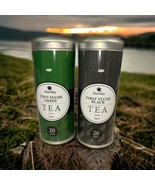 2 Pack Shan Valley First Flush Black and Green Tea - 20 Tea Bags per Tin... - £19.75 GBP