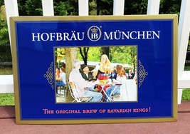 Hofbrau Munchen Bavarian Kings Beer Germany Metal Sign Bar Pub Man Cave - £48.06 GBP