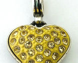 Brighton Cupid's Kiss Golden Heart Charm J97235, New - $22.80