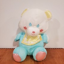 1991 Playskool Sweet Beginnings Puffalump Bear Plush Baby Nylon Toy - $12.11