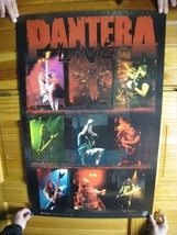 Pantera Poster Live On Stage Concert Band Shots - $89.99