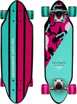 Kryptonics Mini Cutaway Cruiser 26-Inch Complete Skateboard, Friendly De... - $65.99
