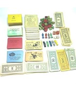 Monopoly vintage boardgame pieces mixed lot board game dice cards money ... - £38.68 GBP
