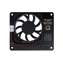 Argon Fan Hat For Raspberry Pi 4 | 40Mm Fan With Power Button | Pwm And Software - £19.17 GBP