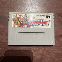 Super Famicom DRAGON QUEST VI 6 Video Game Cartridge Nintendo Tested Working - £11.07 GBP