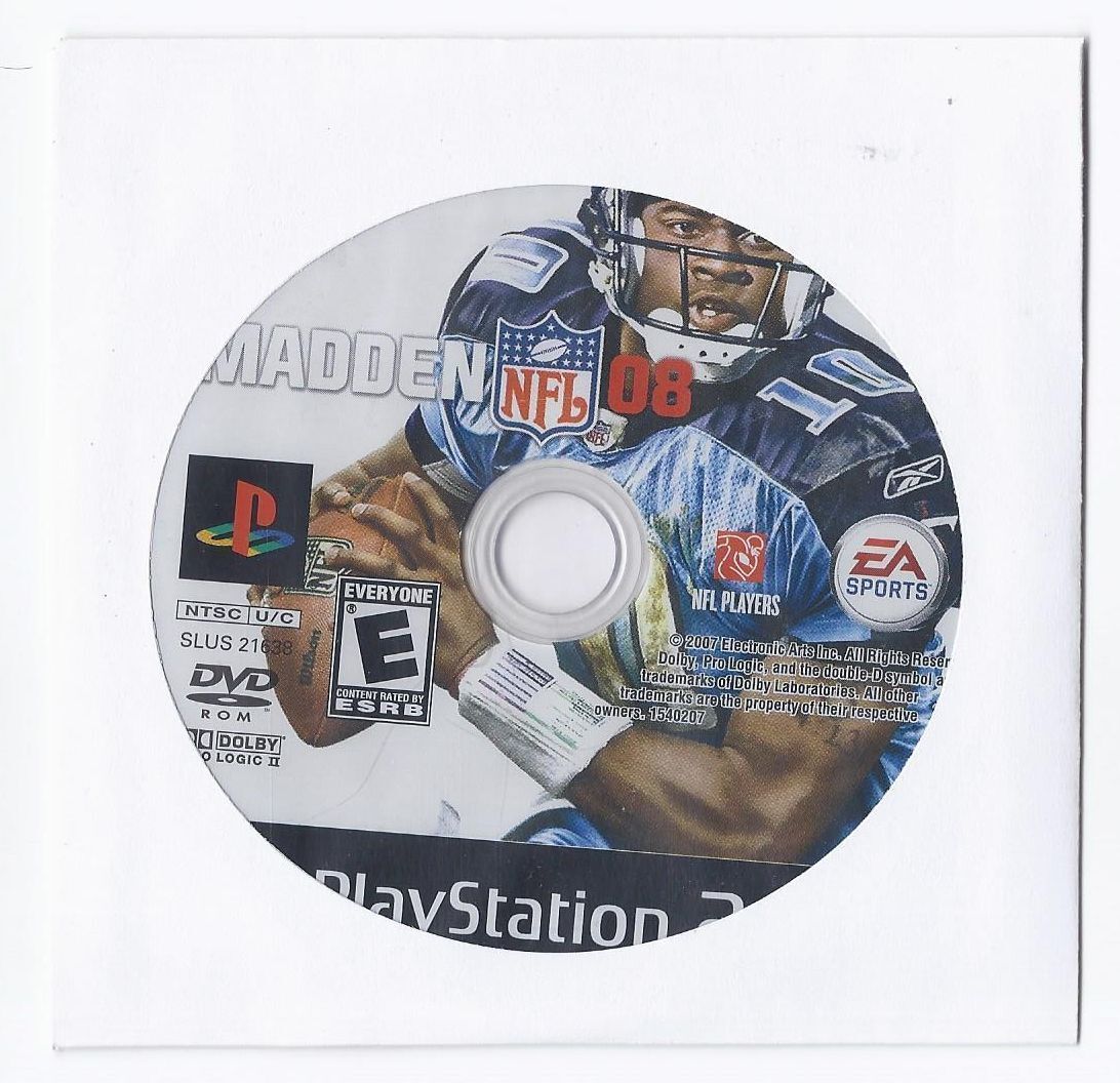 Primary image for Madden NFL 08 (Sony PlayStation 2, 2007)