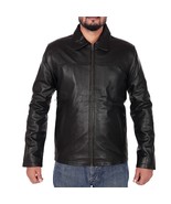 Stylish Casual Handmade Men Classic Leather Lambskin Shirt Soft  Formal ... - $106.22