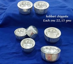 BIS HALLMARKED 925 Silver Koppari Chippalu - pure silver gift items  - €36,74 EUR+