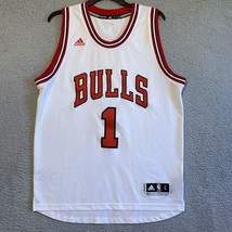 Authentic Derrick Rose Chicago Bulls Jersey Large adidas Swingman - £112.96 GBP