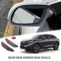 For  HR-V RU RV 2014-2023 Inflexible Acrylic Car Rear view Mirror Eyebrow Rain G - £51.46 GBP