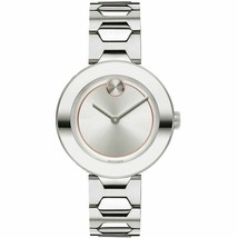 Movado 3600381 Women&#39;s Bold Grey Quartz Silver Watch  - £213.54 GBP