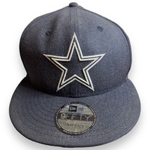 Dallas Cowboys Hat Mens OSFA Blue Snapback New Era NFL 9FIFTY Cap Adult - £12.82 GBP