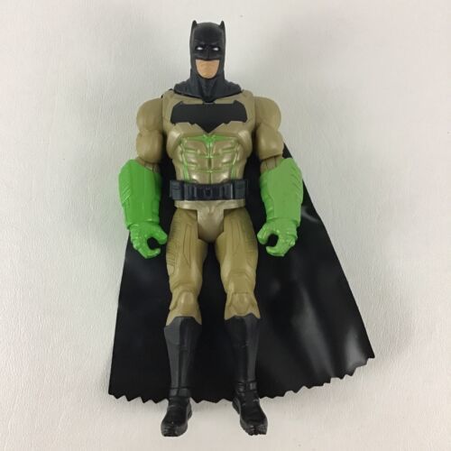 DC Comics Dawn Of Justice Gauntlet Assault Batman 6" Action Figure 2015 Mattel - £12.42 GBP