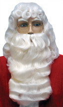 Deluxe Santa Wig and Beard Set - £176.55 GBP