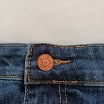 Levi's Women's Bootcut 590 Blue Cotton Denim Jeans Measured (45×27.5) image 8