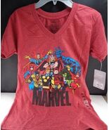 LADIES TEEN Avengers Marvel Comics T-shirt XS Thor She Hulk Dare Devil R... - $254.36 MXN