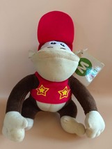 Diddy Kong Plush Nintendo Mario Party 2011 Stuffed Animal Toy Donkey Kong 17 cm. - £27.69 GBP