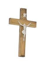 SpringNahal Olive Wood Cross from Bethlehem with a Certificate Made in The Holy  - £7.01 GBP