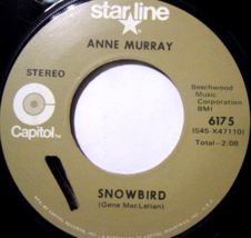 Anne Murray-Snowbird / Put Your Hand in The Hand-45rpm-1970-VG+ - £5.99 GBP