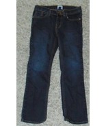 Girls Jeans The Childrens Place Adj Waist Straight Blue Denim Crop Pants... - £5.45 GBP