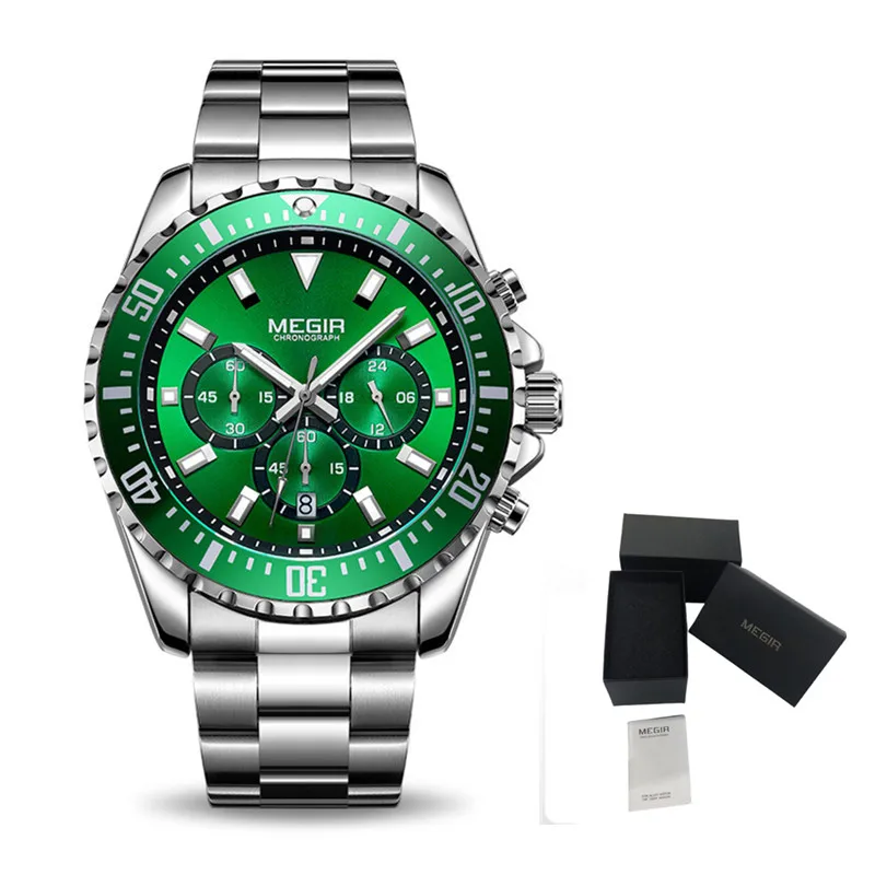 Luxury Men&#39;s Watch Business Quartz Watches Waterproof Luminous Wristwatch For Me - £32.24 GBP