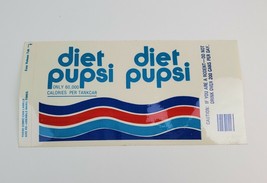 Vintage Comic Can Spoof Can Label Diet Pepsi / Pepsi Vinyl Sticker for Soda Cans - £9.37 GBP